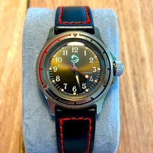 Vintage Vostok Amphibian mechanical watch